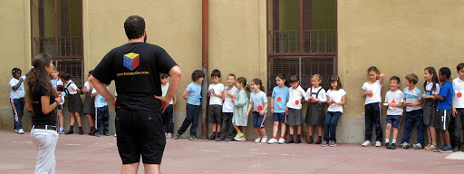 Matemáticas en el patio del colegio